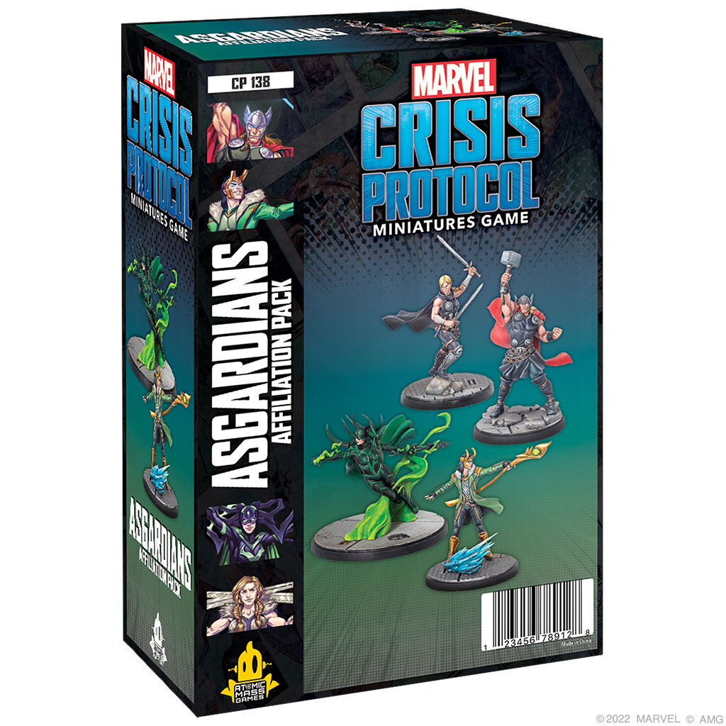 Marvel Crisis Protocol Asgardians Asmodee Chile